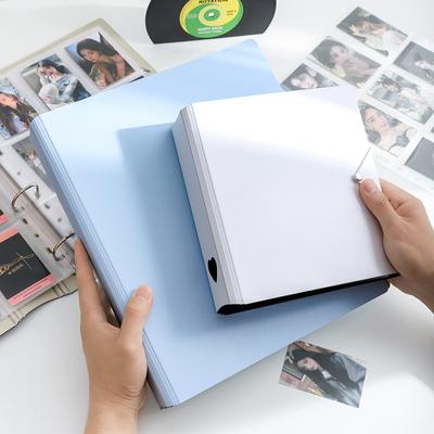 1-9 Grids Binder Photocard Photo Album Kpop Photocard Holder Card Collect Book Binder Kpop Binders Album and Inner Pages