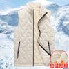 Direct Sales Cotton Clothes, Vests, Men's Autumn and Winter Outer Wear, Thermal Stand-up Collar Vest, Large Size Casual Vest Jacket