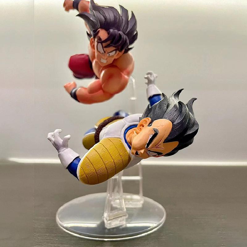Anime Drogan Boll Z Kaiouken Gocool Vs Vegeta Figure Super Saiyan Son Gocool Action Figurine Pvc Statue Collection Model Toys Gifts