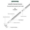 Retractable No-Drill Stainless Steel Clothes Drying & Hanging Rod for Bathroom or Balcony