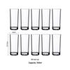 ZISIZ Tempered Glass Drinking Cup