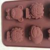 Silicone Non-stick Fondant Mold Recycling DIY Crafts Molds Dessert Animal Shaped Cakes Decoration Baking Mould Chocolates