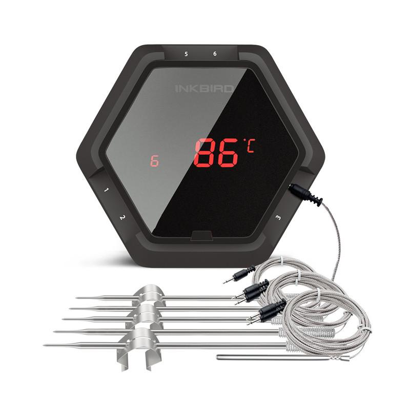 INKBIRD Lebensmittel Kochofen Fleisch BBQ Edelstahlsonde für kabelloses BBQ-Thermometer Ofen Fleischsonde Nur für IBT-6XS/IBT-4XS