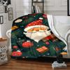 1 Stück Weihnachtsmann-Decke, Leichte Flanell-Kuscheldecke für Sofa, Bett, Reise, Camping, Wohnzimmer, Büro, Couch, Stuhl, a0922072