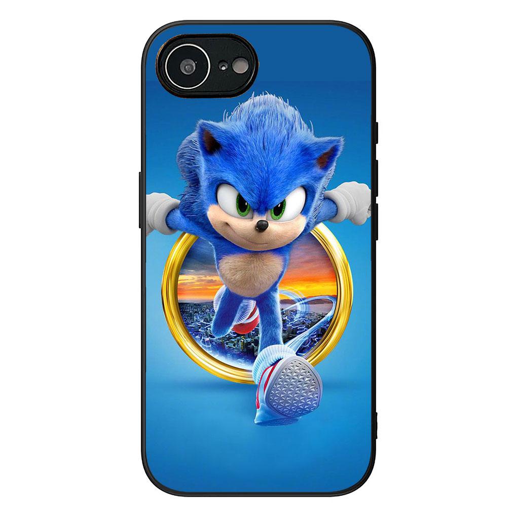 Phone Cover for Samsung Galaxy S25 S24 S23 FE Plus Ultra S7 Edge A16 A15 5G s25+ Casing Flexible Case S-Sonics Hedgehog