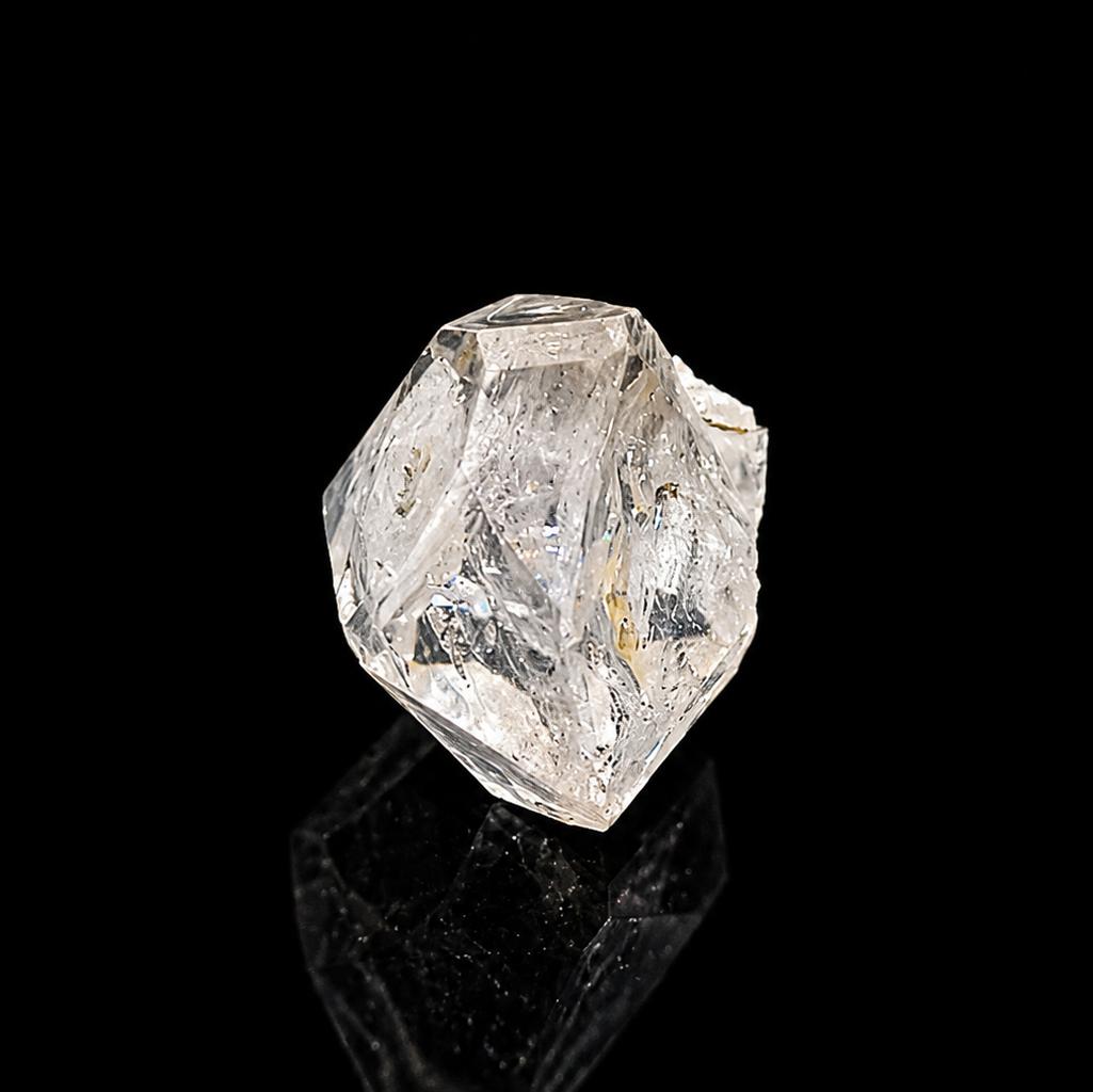 Herkimer Diamond Crystal Stone | Clear Quartz Gemstone (20 Carat) 20 Carat белый