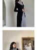 Gray Women's Autumn Two-Piece Set: High-End Cardigan and Bodycon Skirt, Elegant Lightly Mature Style