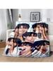 New Jeon Jung Kook Jk JIMIN Star Blanket,Soft Throw Blanket For Home Bedroom Bed Sofa Travel Office Cover