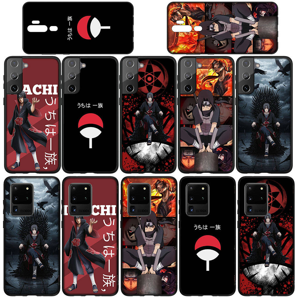 Case for iPhone 17 15 16 Plus Xiaomi Poco X7 X6 F8 F7 M8 C85 C75 C71 Redmi Note 14 12 11 13 Pro Max A4 14C 13C 15C Narutos Itachi Uchiha Sasuke Cover