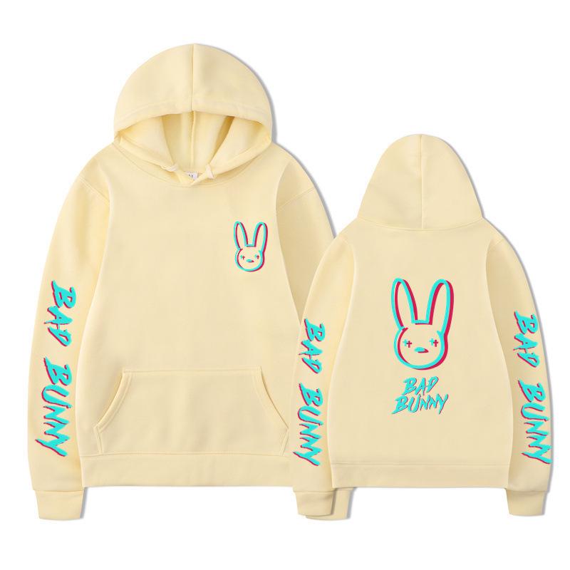 Bad Bunny Unisex Fashionable Hoodie Sweatshirt