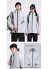 Waterproof Hard Shell Mountaineering Jacket for Climbing, Fishing, and Bird Watching