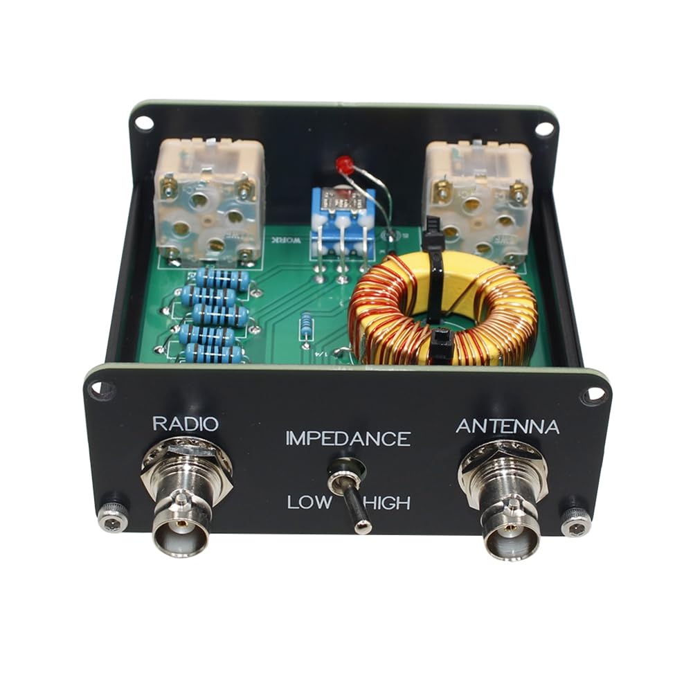Xsdjasd QRP Z-Match Manual Antenna Tuner 5W 3-28 MHz HAM Tuner