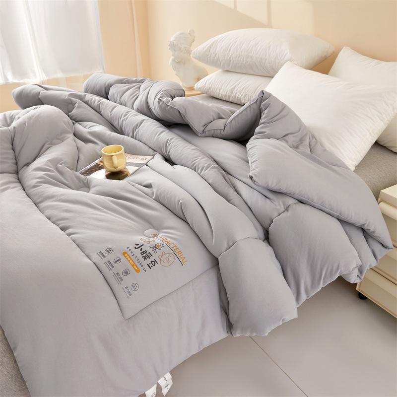 Class A Thickened Soy Fiber Quilt for All Seasons: Winter, Spring & Autumn, Air Conditioning & Parent-Child Use