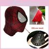Spiderman Mundschutz-Halbmaske aus ungiftigem, weichem Gummi für komfortables Atmen
