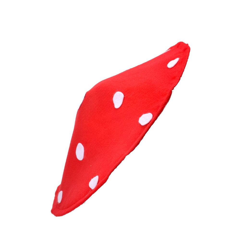 Halloween Mushroom Hat Headgear Adorkable Elf Head Cover for Masquerade Halloween Adorkable Cartoon Hat Headgear