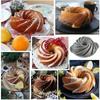 Nonstick Silicone Cake Mold Chiffon Baking Tool Easy to Clean Baking Pan for Homemade Desserts Pastry Baking Accessories