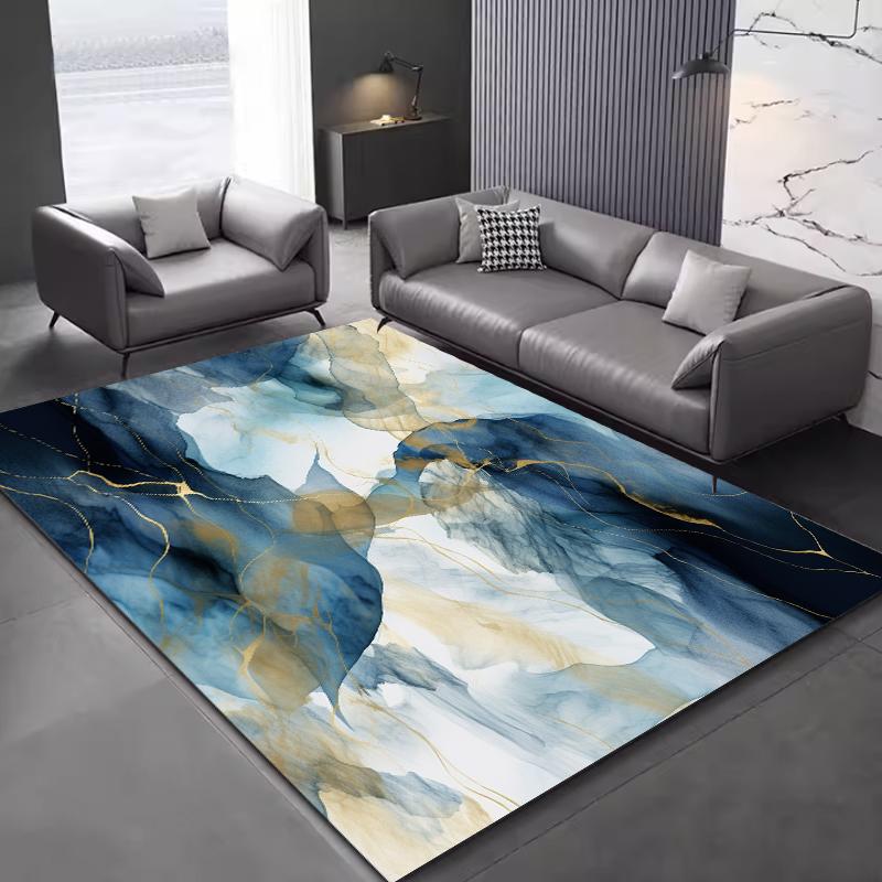 Nordischer Teppich Wohnzimmer Haushalt Große Größe Bodenmatte Schlafzimmer Dekoration Bereichsteppich Waschbar Raumdekor Sofa Couchtische Matten