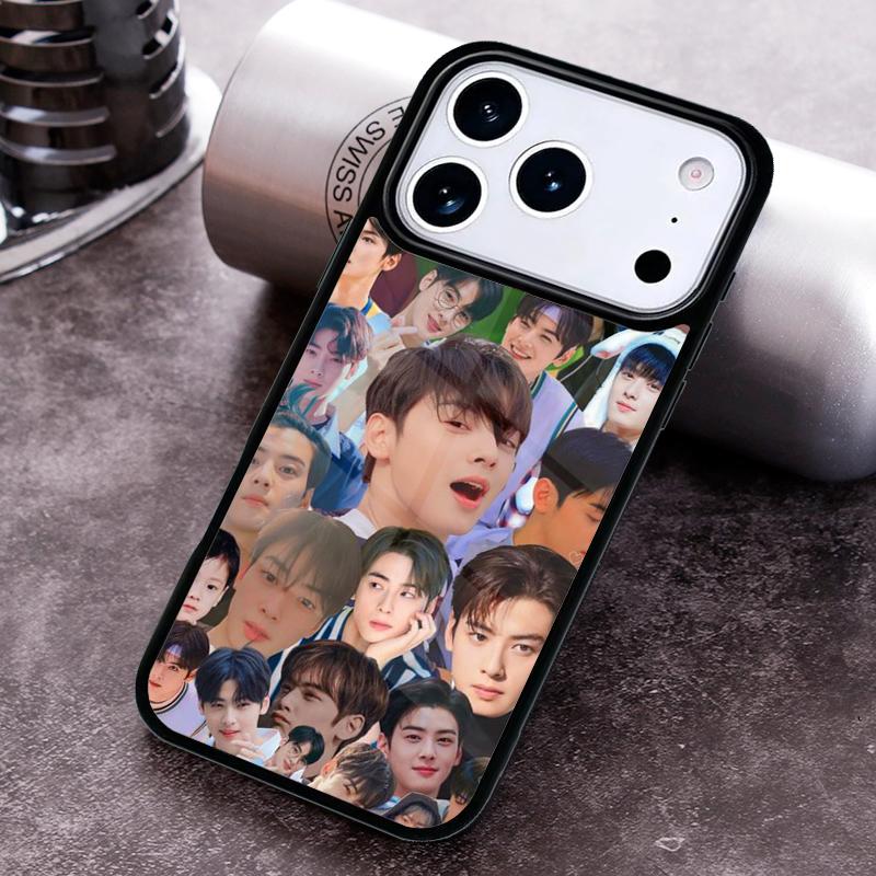 Cha Eun Woo TV True Beauty Kpop Phone Case For iPhone 17 16 15 14 13 12 11 Pro Max Plus 17Air Soft Silicone Cover