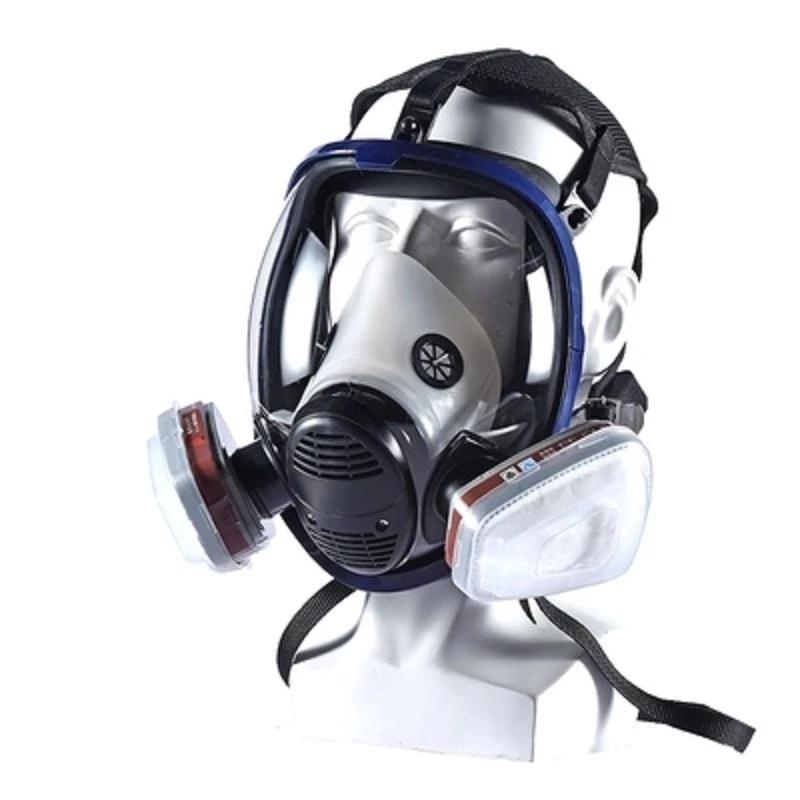 Arbeitsgasmaske für Chemikalien, 6800 Vollmaske, Atemschutzmaske, Vollmaske mit Kohlefilter. Industrie, Sprühfarbe