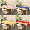 2pcs Solid Color Table Flag I Decorative Cloth Nordic Dining Table Long Tablecloth Linen Dust Tablecloth Chinese Tea Flag
