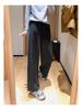 AJ12311 Luxury Yak Wool Wide-Leg Pants: Upgraded 520G Yak Wool & Acetate Silk for Ultimate Warmth & Comfort.