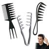 2/3Pcs Hair Styling Comb Kit Men Women Instant Volume Texture Comb All Hair Types Voluminous Wide-Toothed Comb