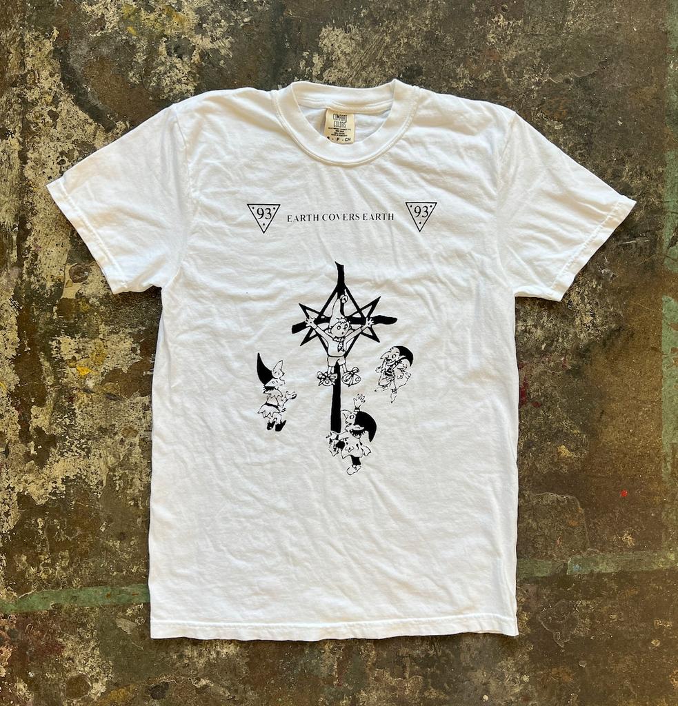 Maglietta Current 93, Earth covers Earth T-shirt Unisex