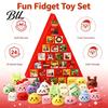 Christmas Advent Calendar for Kids Calendar, 24 Day Countdown Box with Mystery Figures, Holiday Decoration Festive Decor Room And Home Collectible Toy