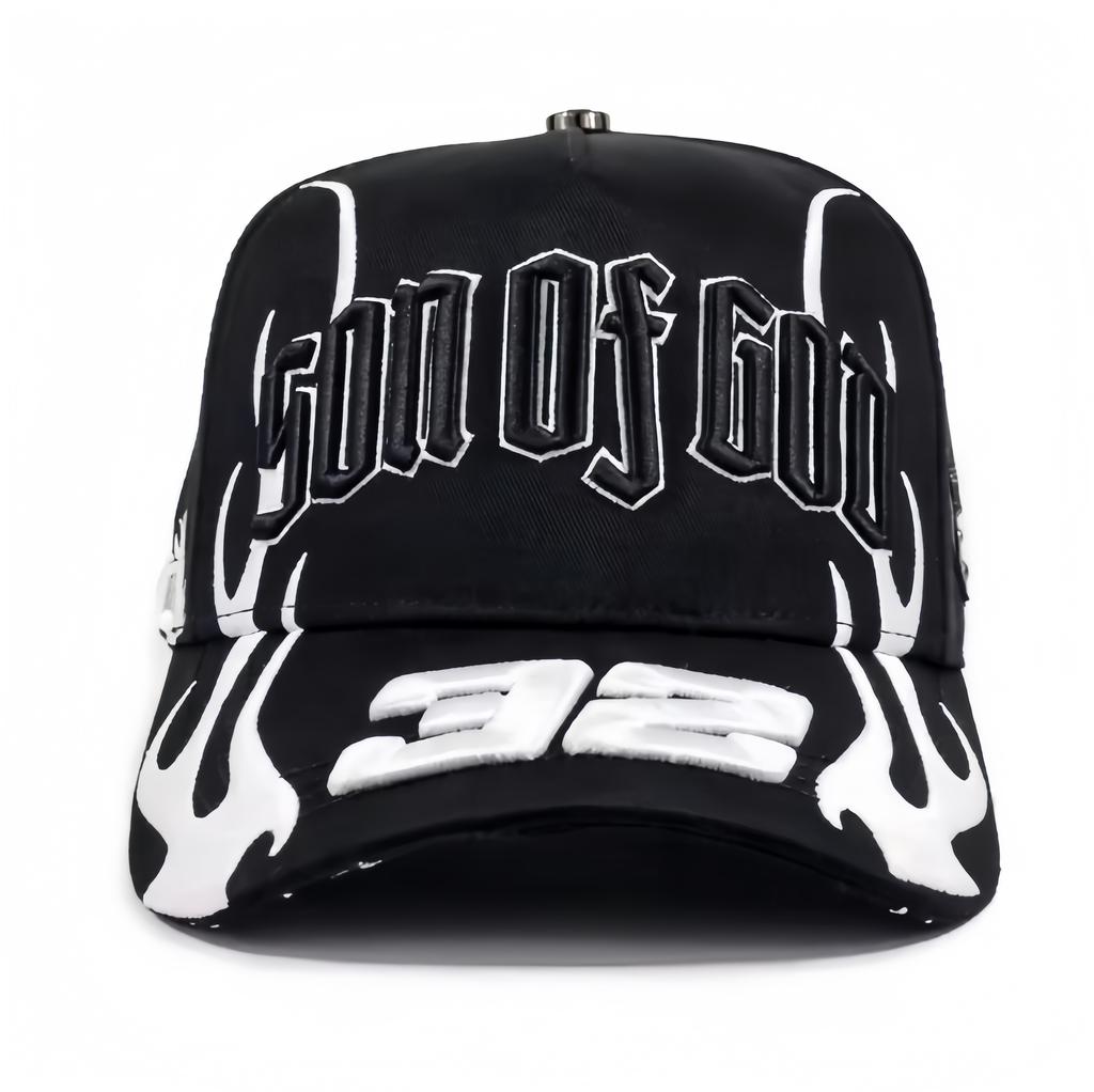 Wholesale Yo No Pesco Star Satin Lined Terry Dobby Embroidered Bling Sports Cap 5 Panel Rhinestone Brim Baseball Caps Barbas