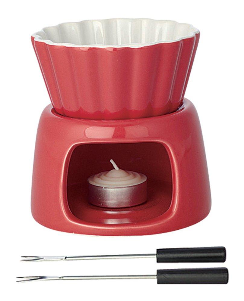 

Kinto Mini Chocolate Fondue with Candle, Cherry, 36327