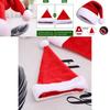 Classic Red And White Unisex Christmas Hat For Adults And Kids Holiday Party