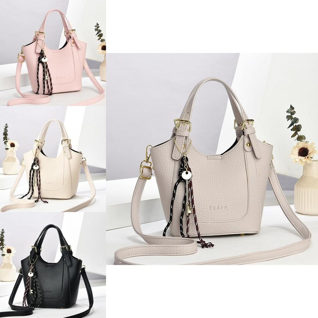 Womens Fashionable Bucket Bag With Spacious Interior And Multiple Pockets Functional