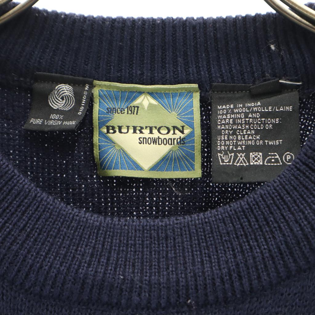 BURTON snow board Long sleeve sweater Navy Women Used