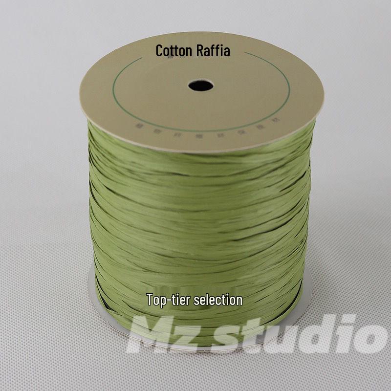250m Raffia Cotton Straw Roll for DIY: Handmade Hats & Bags, Free Shipping