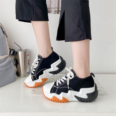 Autumn Women 'S Shoes  New Breathable Canvas Shoes Fashion Outdoor Sports Casual Shoes 42 Large Size Platform Shoes For Women