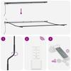 Retractable Awning Multicolor 400 X 350 Cm Polyester