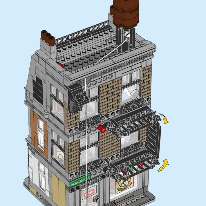 Street View Hero Series Sanctuary Sanctuary Showdown Building Blocks Model Set Particles Suitable for Birthday Gift