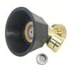 2Pcs High Pressure Pesticide Sprayer Nozzle Adjustable Watering Irrigation Air Vortex Spray Nozzle Agricultural Garden Pest Control
