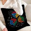 Car Living Room Sofa Cushion Cover Rubik'S Cube Cartoon Pattern Cushion Cover Luxury Home Decoration Pillow Cover