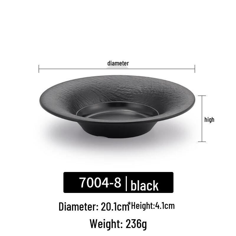 A5 Japanese Style Melamine Dinner Plate