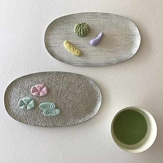 Nousaku Small Plate Cloth Grain 501860 - [100% Tin]