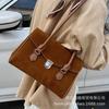 Temperament Versatile Premium Suede Exquisite Fashion Foreign Style 2025 Autumn Women's Shoulder Underarm Bag Handbag Bag