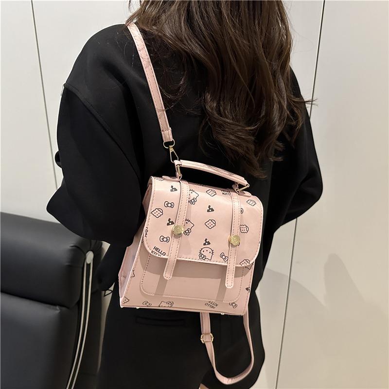 Hellokitty Backpack New Three-dimensional College Style Cute Large-capacity Schoolbag Printed Bag Female