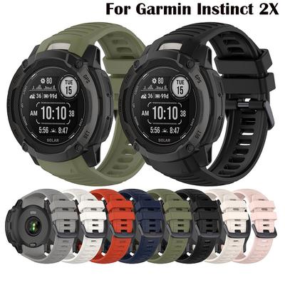 26MM Silikon Uhrenarmband Für Garmin Instinct 2X Smartwatch Armband Uhrenarmband Band Instinct2x Sport Ersatz Armband Gürtel