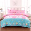 Flannel Duvet Cover Set - Single Piece for Dormitory Bunk Bed, Includes Pillowcase & Double Duvet Cover