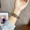 The New Chinese Tibetan Silver Leather Strap Is Suitable For Huawei Gt54 Watch, Apple Iwatch10 Strap, Samsung Xiaomi 89.