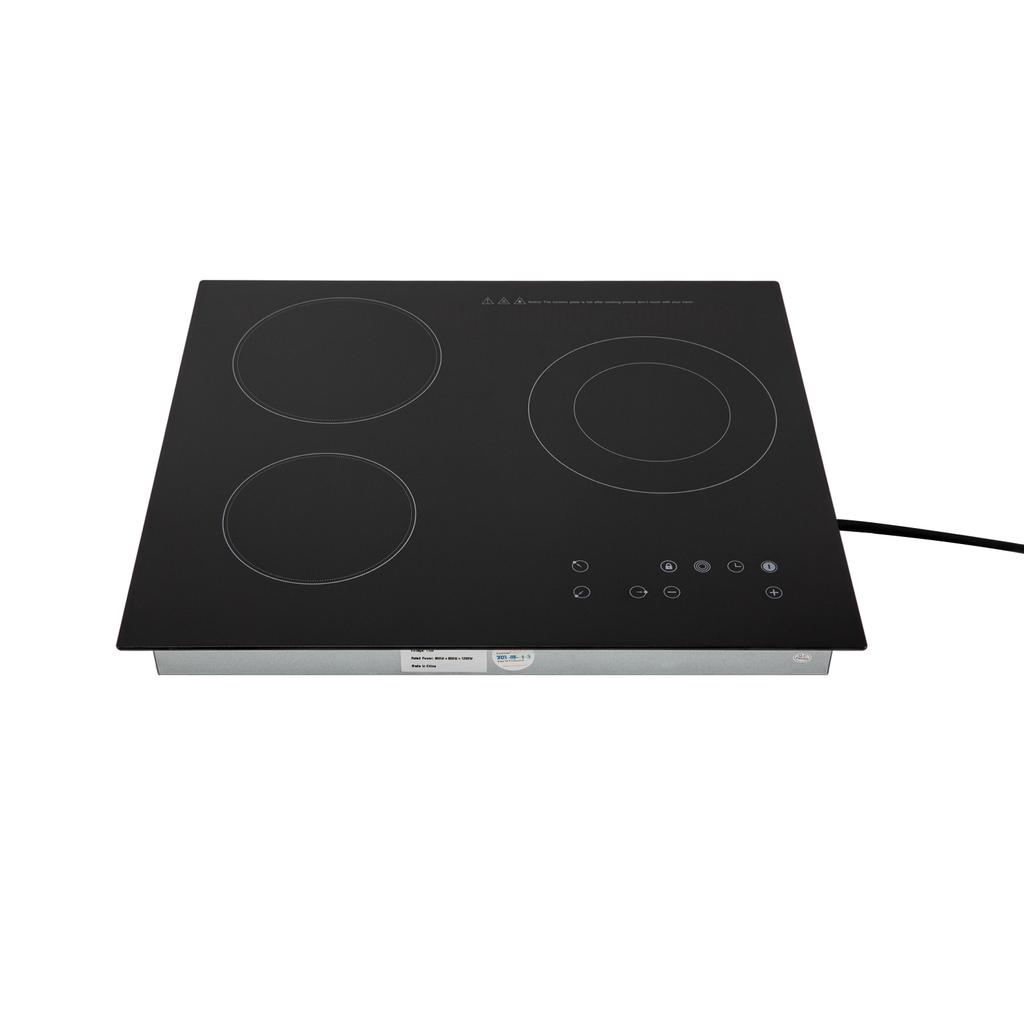 Electric Stovetop 3 Burners Radiant Electric Stove 110v 2600w Electric Ceramic Stove Built-In & Countertop Electric Burner