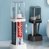 All-In-One Toothbrush Holder & Cup, With Cover. 16Cm, Organizes Brushes, Saves Counter Space