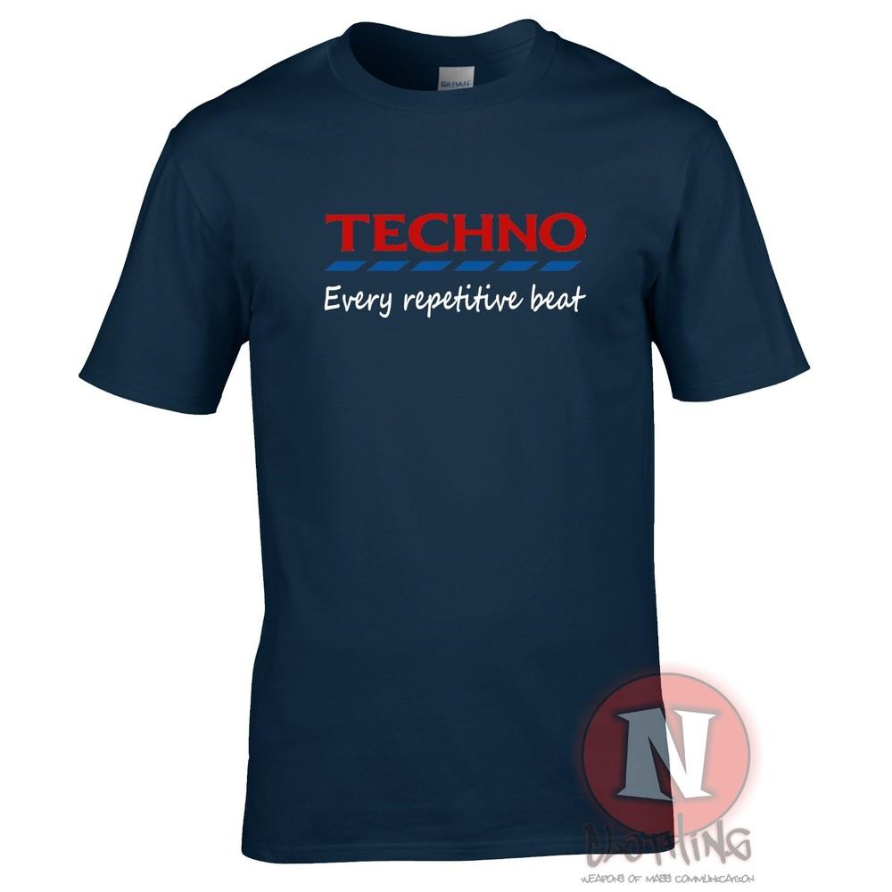 Techno TShirt Dance Rave Music Electronica Ambient Edm Tesco Spoof
