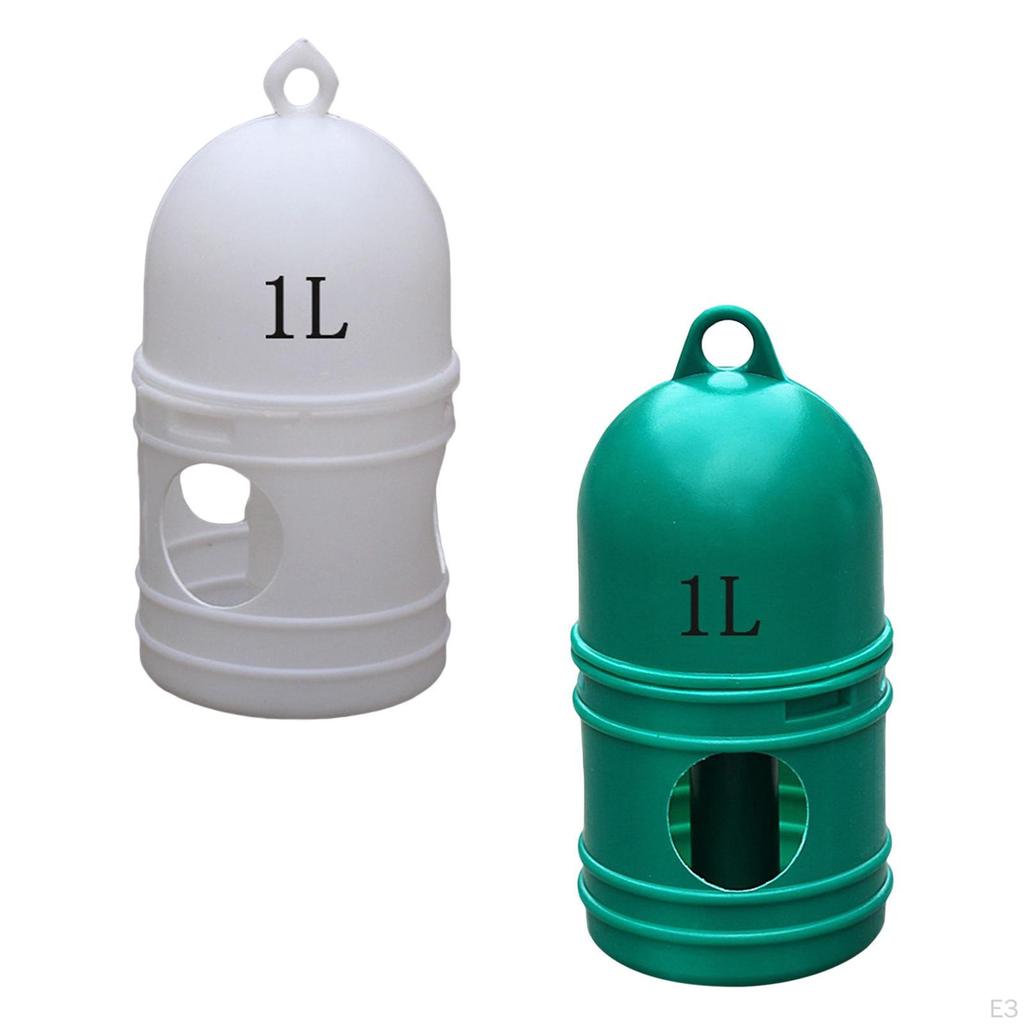 Water Dispenser Birds Waterer Container, Feeder for Zoo Home Feeding Supplies, Drinker